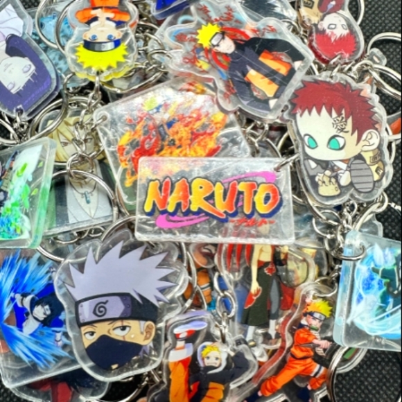 Naruto Inspired KBK Keychains - Picture 1 of 12